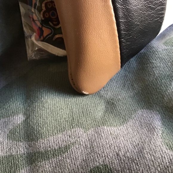 Barney’s..leather clutch or makeup bag